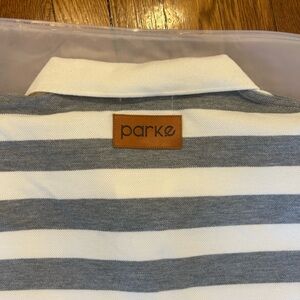 Parke Striped Rugby Shirt L/XL